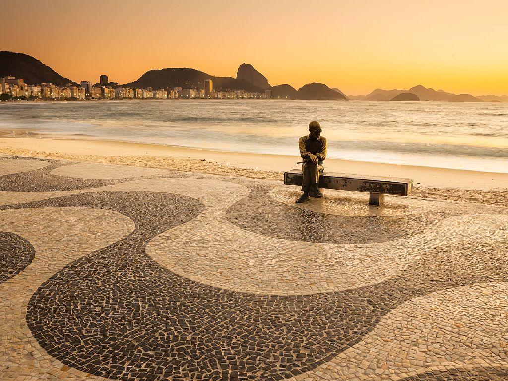 Studio Avenida Atlantica Río de Janeiro Exterior foto